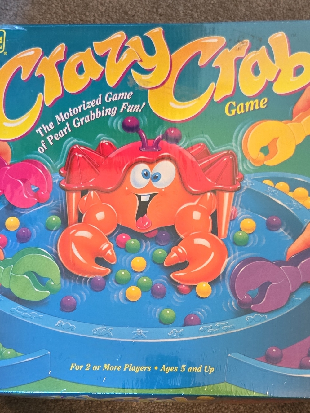 Vintage 1994 Crazy CraB Game New In Sealed Box